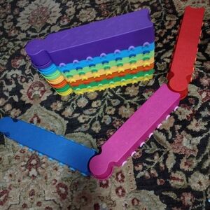 Colorful Interlocking Building Blocks